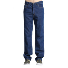 Wholesale Basic Mens Loose Jogger Jeans Big Size Jean